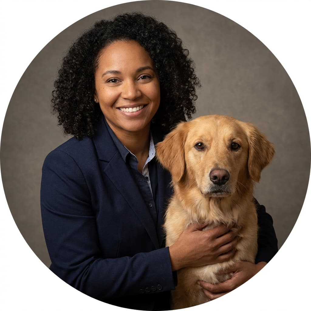 Satisfied pet owner at Hyderabad's best veterinary clinic